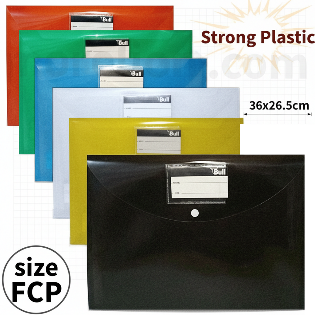 Foolscap A4 Button File