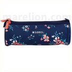 Gabol Pencil Case Flower with 3 Zip - Κασετίνα με 3 Θήκες