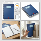 Camel Spiral Notebook A4 200 Pages PP Cover - Σπιράλ Τετράδιο Πλαστικό Εξώφυλλο
