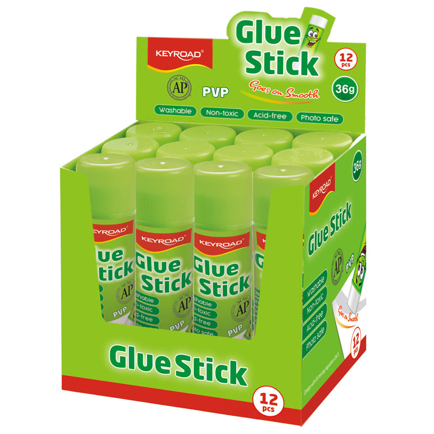 Keyroad Glue stick 36 g KR pack of 12
