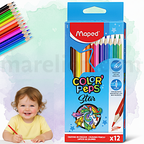 Maped Color Peps Coloured Pencils Ξυλομπογιές 12 Τεμαχίων 183212