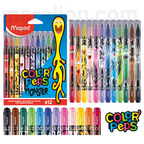 Μαρκαδόροι Τερατάκια -  Maped Color Peps Monster (12 Τεμάχια)