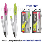 Maped Study Compass with Mechanical Pencil 11.5cm - Διαβήτης με Μηχανικό Μολύβι, Γεωμετρικά