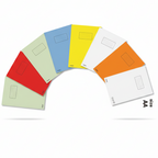 Maypap A4 Lined Notebook 50 Sheets 80gsm, 9 COLORS - Τετράδιο Μονόριγο Ντυμένο σε 9 Χρώματα