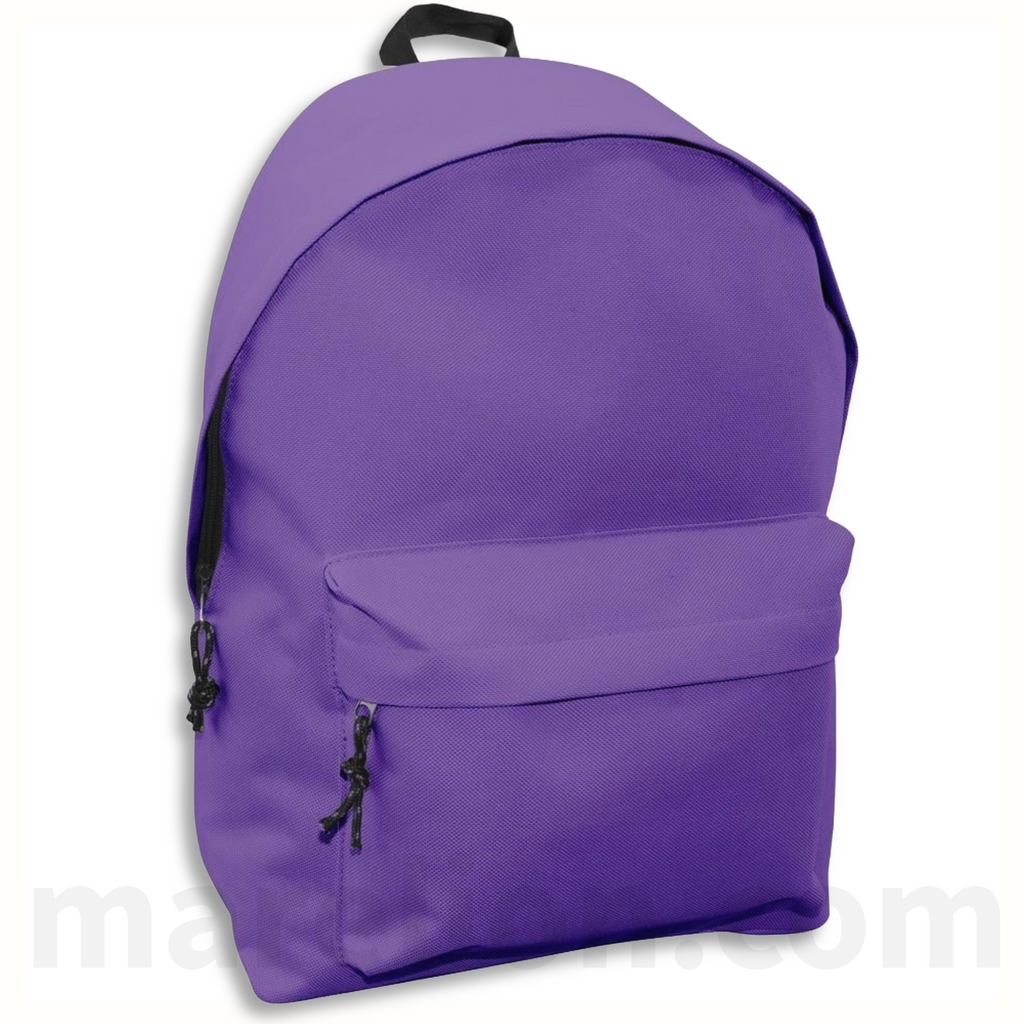 Mood Backpack Omega Purple 32x42x16cm - Σχολική Τσάντα Πλάτης Μωβ