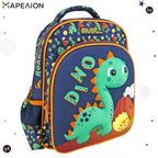 Must Backpack Dinosaur 2 Compartments - Σχολική Τσάντα Πλάτης 2 Θήκες