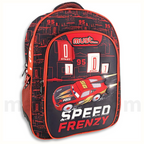 Must Backpack Disney Cars 3 Cases - Σχολική Τσάντα Πλάτης Δημοτικού 3 Θήκες