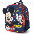 Must Backpack Mickey Mouse 2 Compartments - Σχολική Τσάντα Πλάτης 2 Θήκες