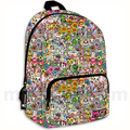 Must Backpack Tokidoki Team 2 Cases (1 main) - Σχολική Τσάντα Πλάτης 2 Θήκες