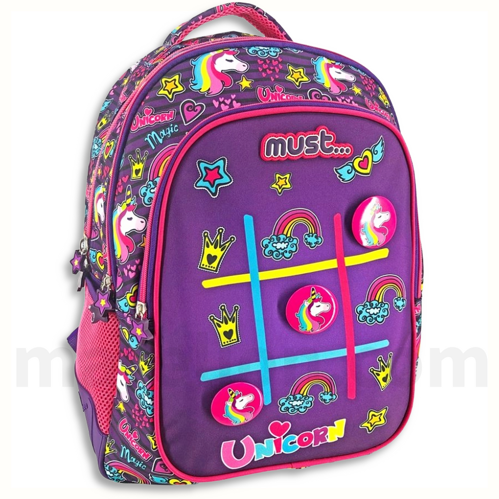Must Backpack Unicorn Hashtag - Σχολική Τσάντα Πλάτης Unicorn