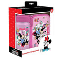 Must Minnie Food Container PP 800ml and Aluminium Water Bottle 500ml Set - Σετ Φαγητοδοχείο PP και Παγούρι Αλουμινίου