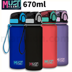 Must PCTG Water Bottle 670ml - Παγούρι με Δοσομετρητή 4 Χρώματα