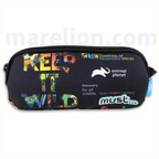 Must Pencil Case Barrel Monochrome Animal planet, 2 Cases - Κασετίνα Βαρελάκι 2 Θήκες 