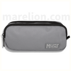 Must Pencil Case Barrel Monochrome Grey, 2 Cases - Κασετίνα Βαρελάκι 2 Θήκες