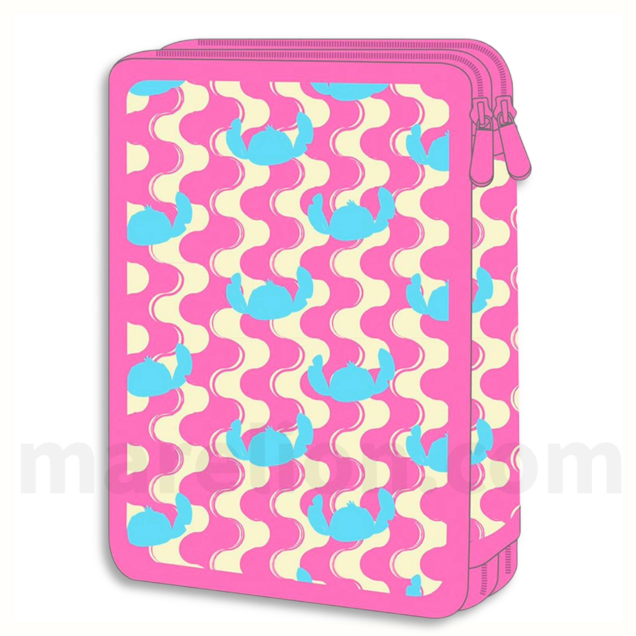 Must Pencil Case Lilo & Stitch 2 Zip Full