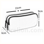 Must Pencil Case Barrel Monochrome Black, 2 Cases - Κασετίνα Βαρελάκι 2 Θήκες