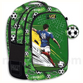 Must School Backpack Football 3 Cases - Σχολική Τσάντα Πλάτης Δημοτικού 3 Θήκες
