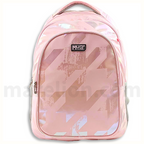 Must Team Backpack Hologram Pink 3 Compartments - Σχολική Τσάντα Πλάτης 3 Θέσεων