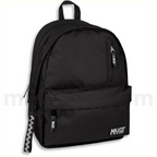 Must Team Backpack Monochrome Classic 2 Compartments Black - Σακίδιο Πλάτης 2 Θέσεων