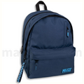 Must Team Backpack Monochrome Classic 2 Compartments Dark blue - Σακίδιο Πλάτης 2 Θέσεων