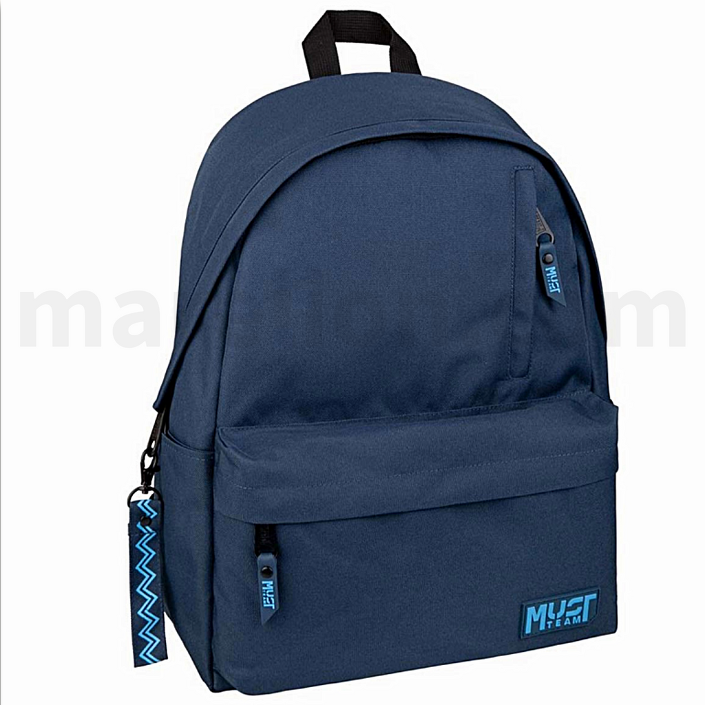 Must Team Backpack Monochrome Classic Dark blue, 1 Compartment - Σακίδιο Πλάτης 