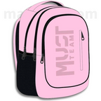 Must Teen Backpack Team Pink, 4 Compartments - Σχολική Τσάντα Πλάτης ροζ 4 Θήκες