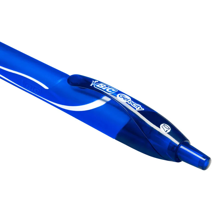 BIC Gelocity Quick Dry Gel Pen Blue 0.7mm - Στυλό Gel Γρήγορου Στεγνώματος Μπλε