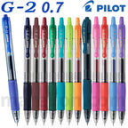 Pilot G2-07 στυλό gel 0.7mm με μηχανισμό κλικ, σε κλασικές, παστέλ και μεταλλικές αποχρώσεις. Ανά τεμάχιο ή 12άδα, με αποστολή σε όλη την Κύπρο.