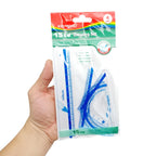 Plastic Geometry Set 4pcs with 15cm Ruler - Σετ Γεωμετρικών Οργάνων Πλαστικό
