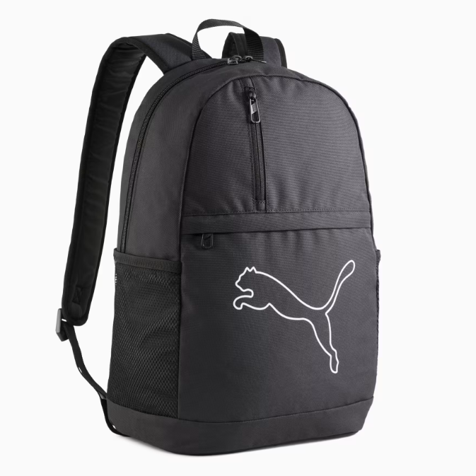 Puma Plus 20L Backpack - Σακίδιο Πλάτης Μαύρο, Σχολικές Τσάντες