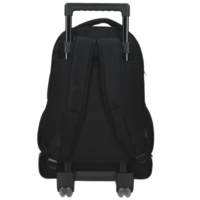 Pepe Jeans Edward Trolley & Backpack with Detachable Wheels - Σχολικό Σακίδιο με Αποσπώμενες Ρόδες