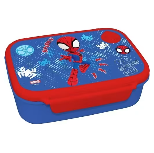Must Spiderman Lunch Box 500ml and Plastic Water Bottle 500ml - Σετ Φαγητοδοχείο και Παγούρι