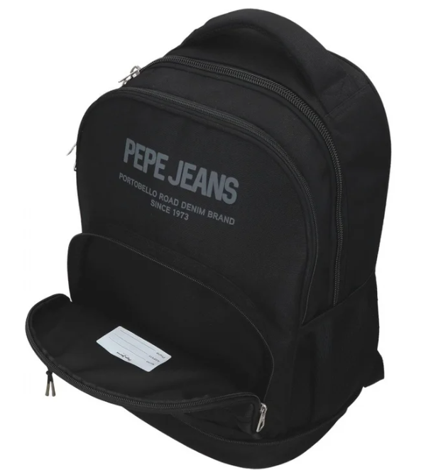 Pepe Jeans Edward Trolley & Backpack with Detachable Wheels - Σχολικό Σακίδιο με Αποσπώμενες Ρόδες