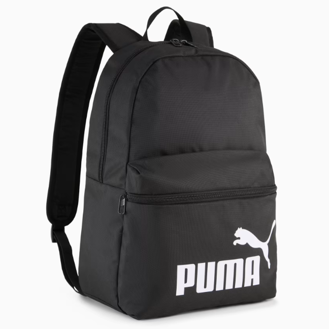 PUMA Phase Backpack 22L, Black - Σακίδιο Πλάτης Μαύρο
