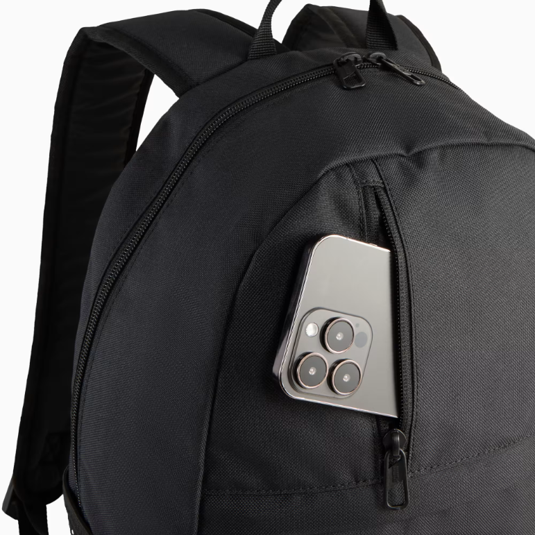 Puma Plus 20L Backpack - Σακίδιο Πλάτης Μαύρο, Σχολικές Τσάντες
