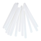 Silicone Glue Sticks 7mm thickness x 100mm long -  Set of 12 for Glue Guns - Ράβδοι Σιλικόνης για το Μικρό Πιστόλι Θερμοκόλλησης