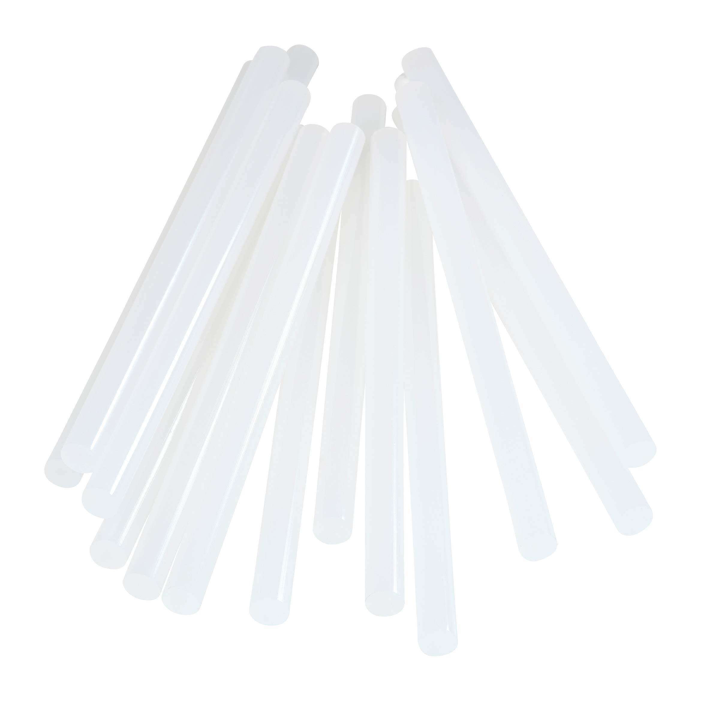 Silicone Glue Sticks 7mm thickness x 100mm long -  Set of 12 for Glue Guns - Ράβδοι Σιλικόνης για το Μικρό Πιστόλι Θερμοκόλλησης