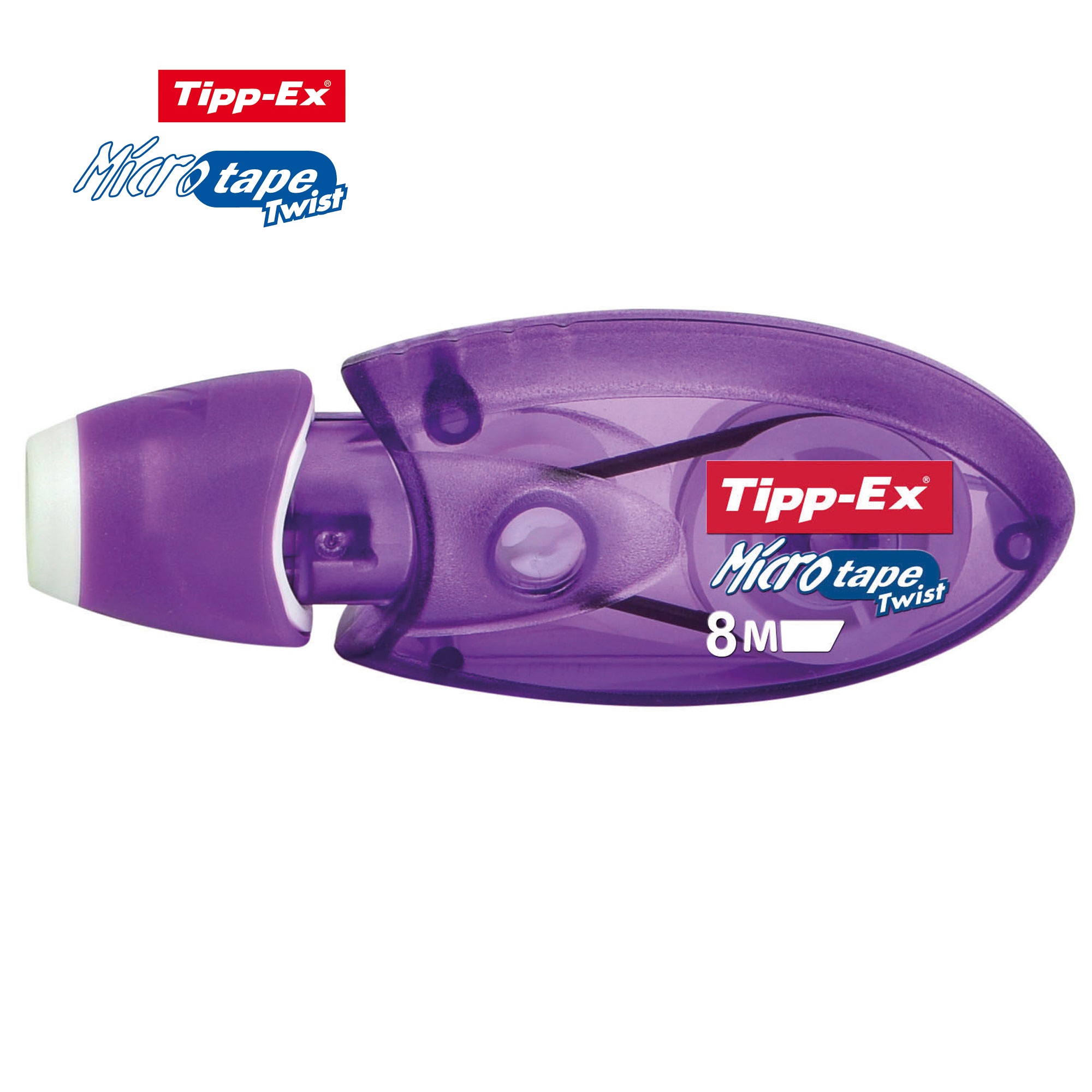 Tipp-Ex Micro Tape Twist correction tape on a white background