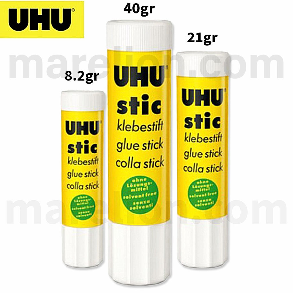 Κόλλα στικ UHU Stic 8.2g, 21g και 40g για χειροτεχνίες και είδη γραφείου - Χονδρική πώληση Marelion Κύπρος