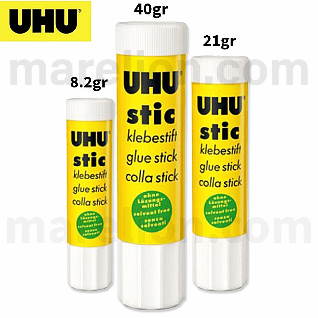 Κόλλα στικ UHU Stic 8.2g, 21g και 40g για χειροτεχνίες και είδη γραφείου - Χονδρική πώληση Marelion Κύπρος