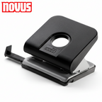 Novus 2 Hole Punch 25 Sheets Master Black - High quality - Τρυπητήρι Γραφείου