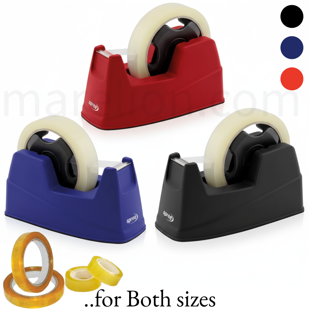 SPREE Tape Dispenser BIG, for Office - Μεγάλη Βάση για Σελοτέιπ - Για Μικρό ή και Μεγάλο μέγεθος ταινία