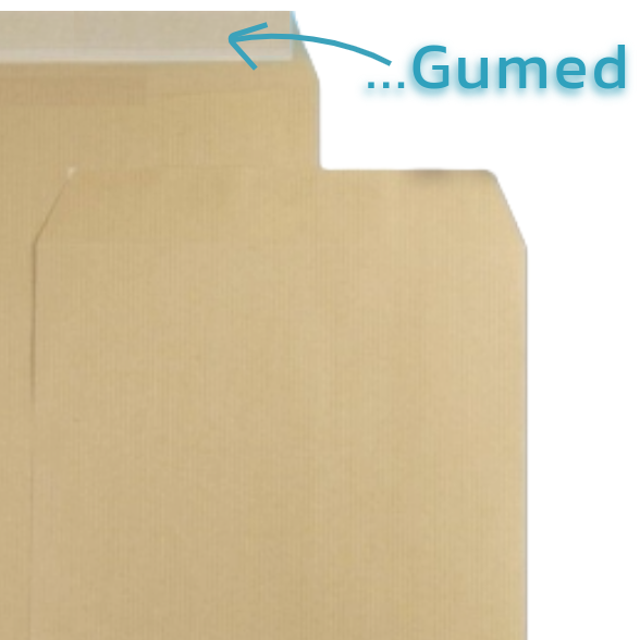 Brown Paper Envelopes packs A3 / A4 / A5 sizes with gum - Καφέ Φάκελοι Αλληλογραφίας