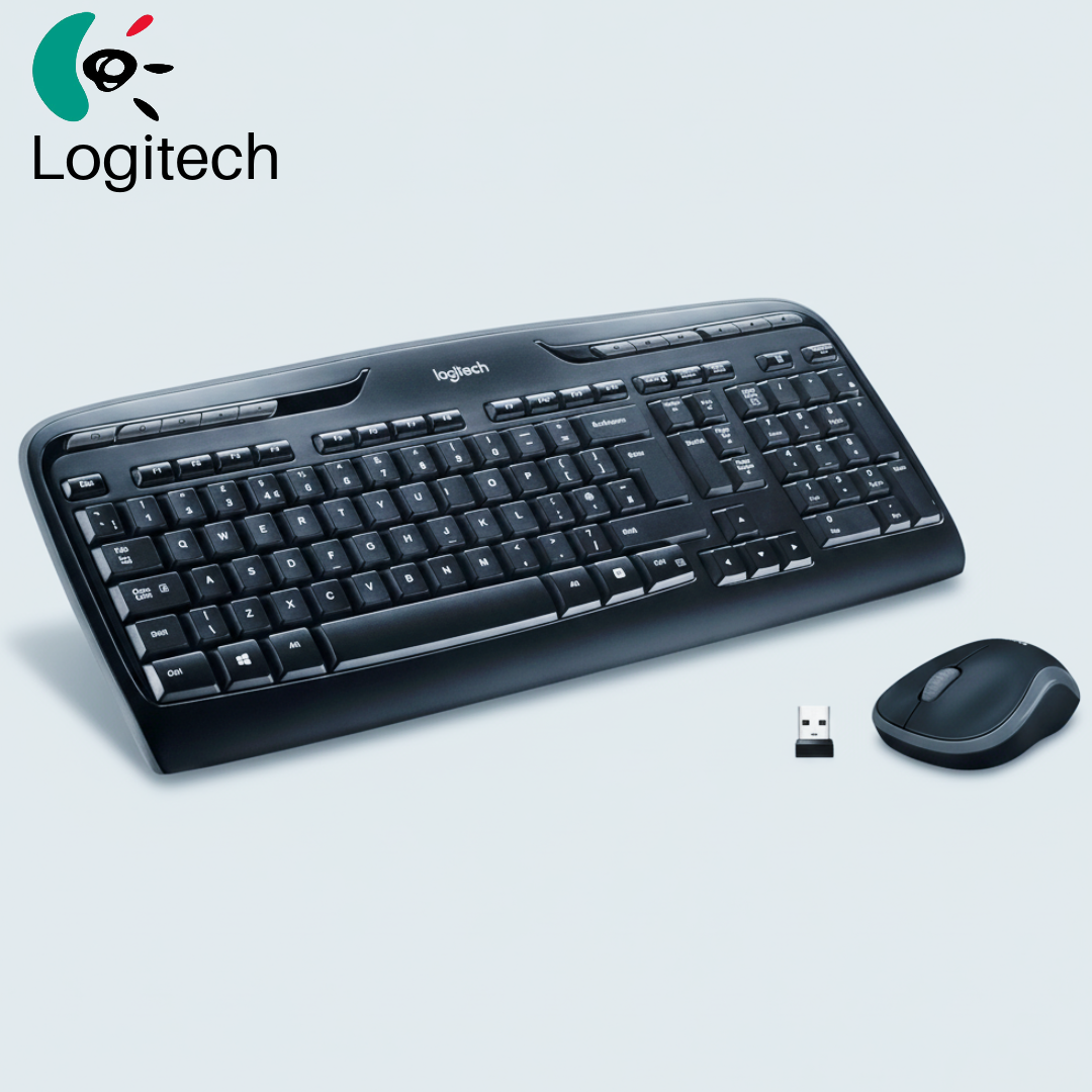 Logitech Wireless Combo MK330 Greek (920-003970) - Ασύρματο Πληκτρολόγιο και Ποντίκι Ελληνικά