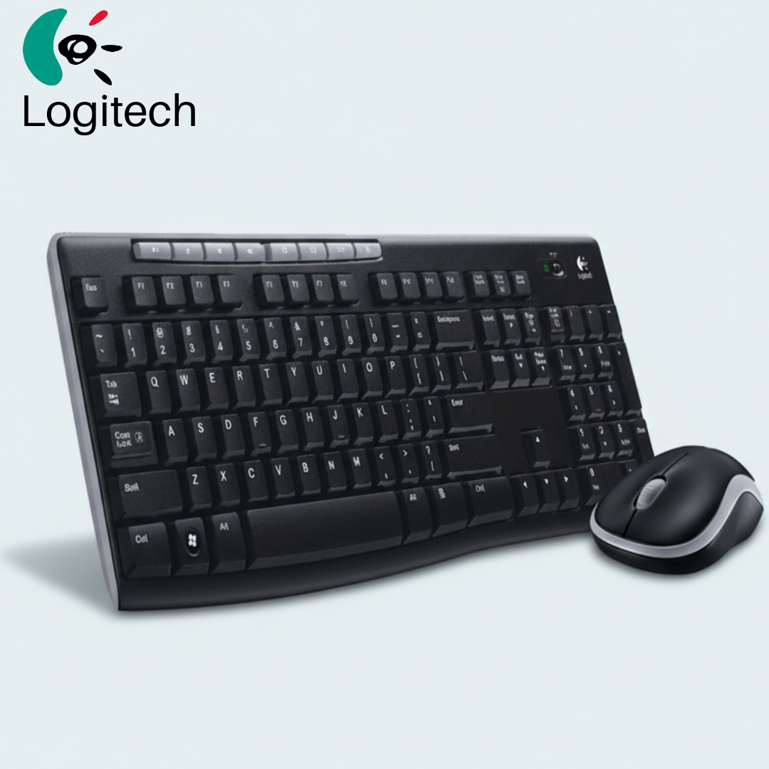 Logitech Wireless Combo MK270 Greek (920-004520) - Ασύρματο Πληκτρολόγιο και Ποντίκι Ελληνικά