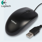 Logitech Mouse Black B100 (910-003357) - Ενσύρματο ποντίκι