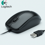 Logitech Mouse Grey Black M90 (910-001794) - Ενσύρματο ποντίκι
