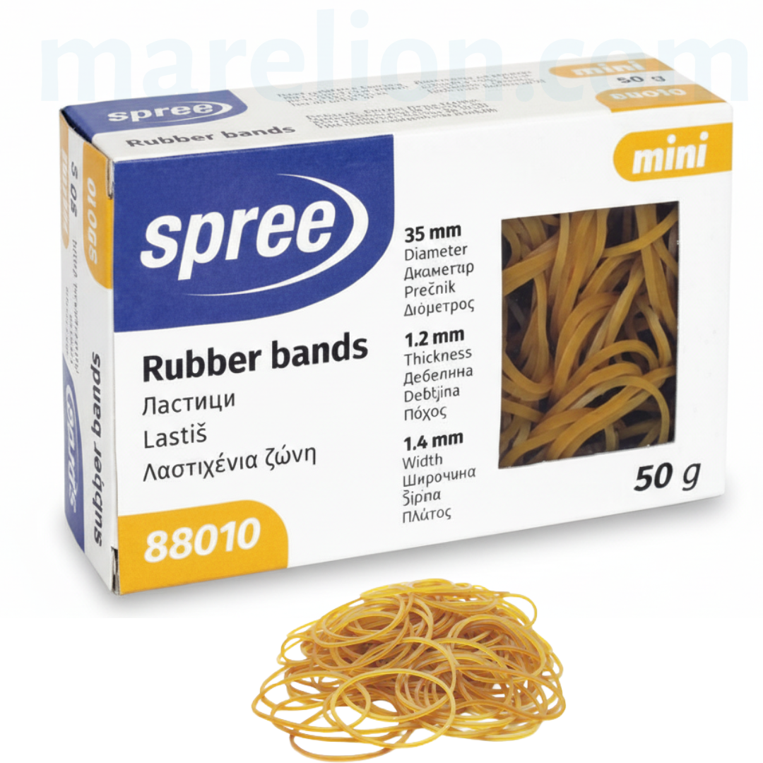 Office Rubber Bands 35mm long, 50gr - Λαστιχάκια Γραφείου Μικρά