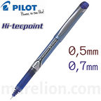 Pilot V5 | Pilot V7 , Hi-Tecpoint Grip Rollerball Pen Blue, 0.5mm | 0.7mm - Στυλό Rollerball Υγρής Μελάνης Μπλε