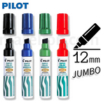 Pilot Jumbo Permanent Marker SCA-6600 12mm Extra Broad Assorted Colors - Μαρκαδόρος Ανεξίτηλος 4 Χρώματα